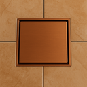 6x6 Copper Touch Tile Drain