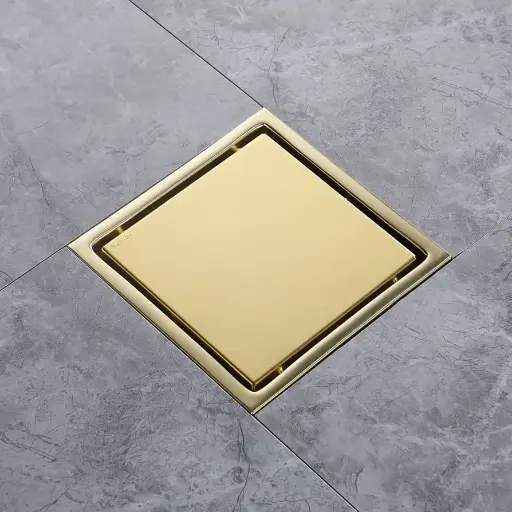 6x6 Gold Tile Insert